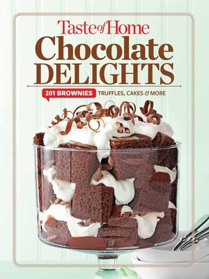 cover image of Taste of Home Chocolate Delights